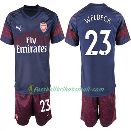 Fußballtrikots Arsenal Danny Welbeck 23 Kinder 2018-2019 Kurzarm Auswärts-trikot kaufen
